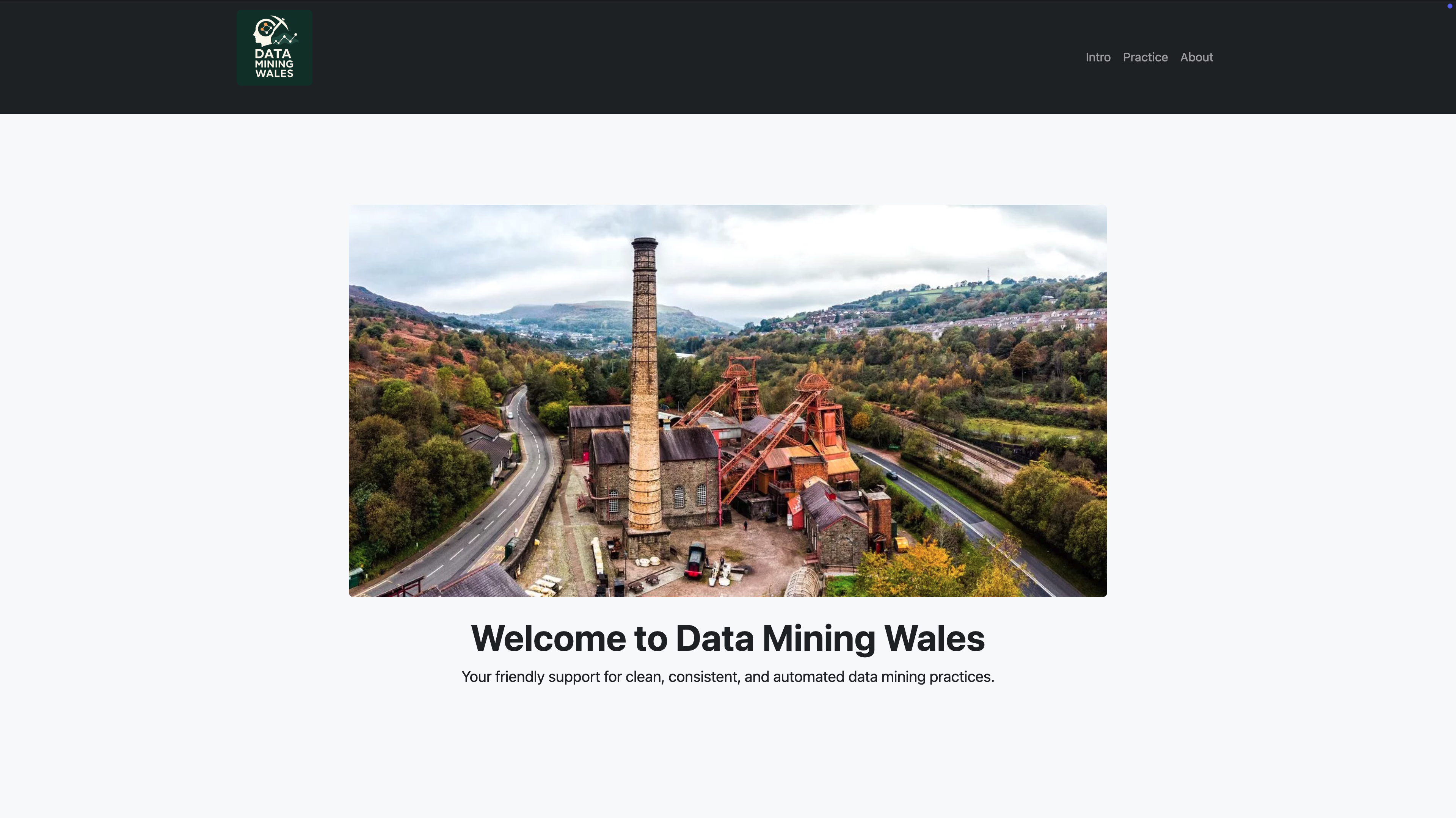 Data Mining Wales placeholder